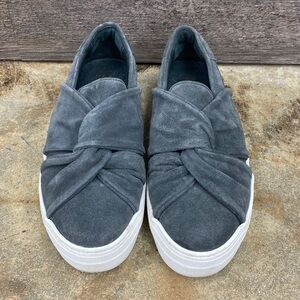 Maje Suede slip on sneakers size 39